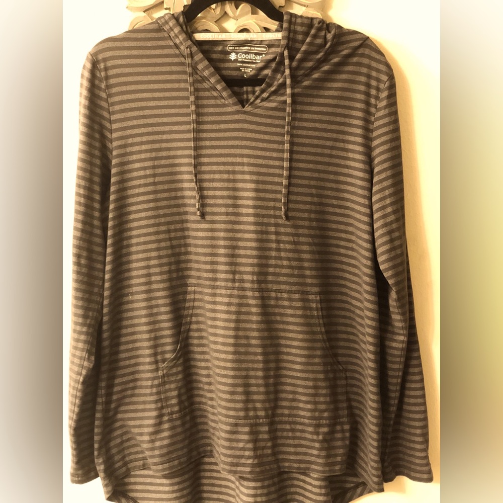 Sun protection knit long sleeve shirt size L UPF 50 Coolibar